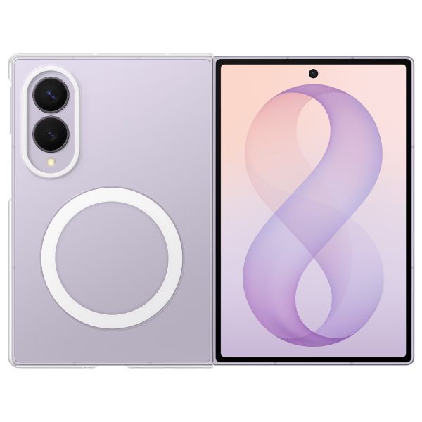 Samsung Galaxy Z Fold8 Clear Magnet Case, Transparent (EF-CF971CTEGWW)